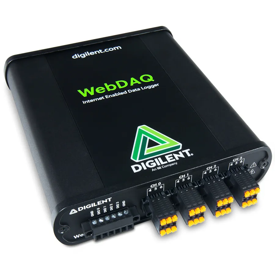 Enregistreur de Données à Entrée Universelle Digilent WebDAQ 904