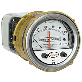 Interrupteur de pression Dwyer 43201B Capsu-Photohelic