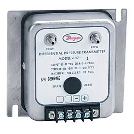Transmetteur de pression différentielle Dwyer Instruments 607-21