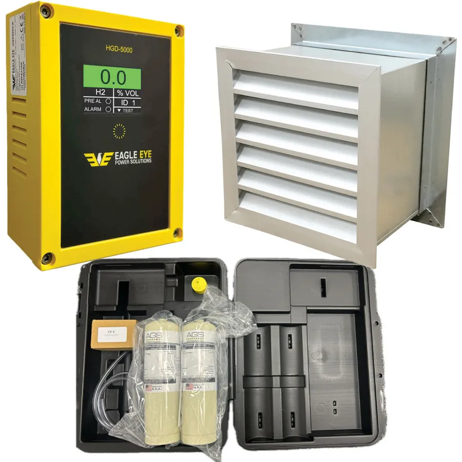 Kit de détecteur de gaz hydrogène Eagle Eye HGD-5000-ST