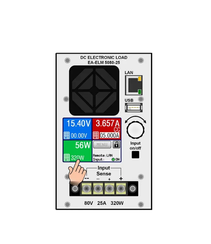 Elektro-Automatik EA-ELM 5080-25 Charge Électronique Régénérative