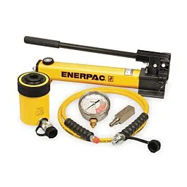 Enerpac SCH-202H Cylindre Creux de 20 Tonnes avec Pompe Manuelle