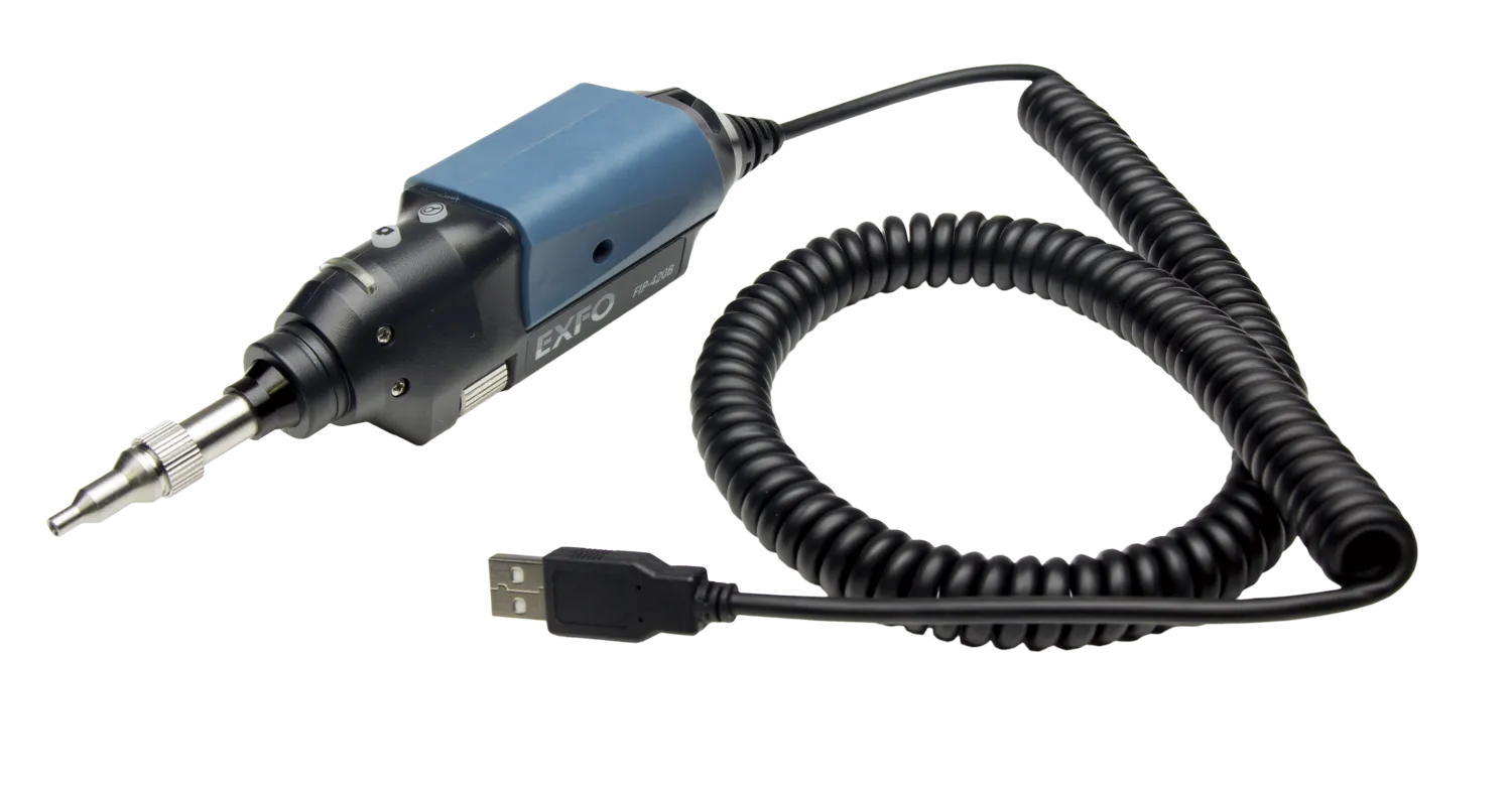 Sonde d'inspection vidéo numérique d'analyse automatisée EXFO FIP-430B