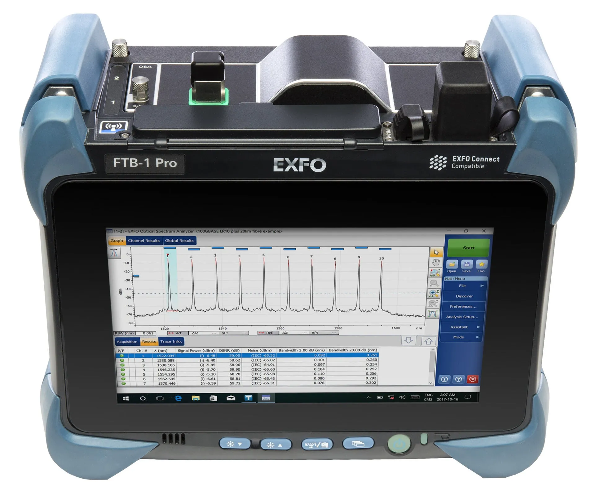 Analyseur de spectre optique EXFO FTBx-5235