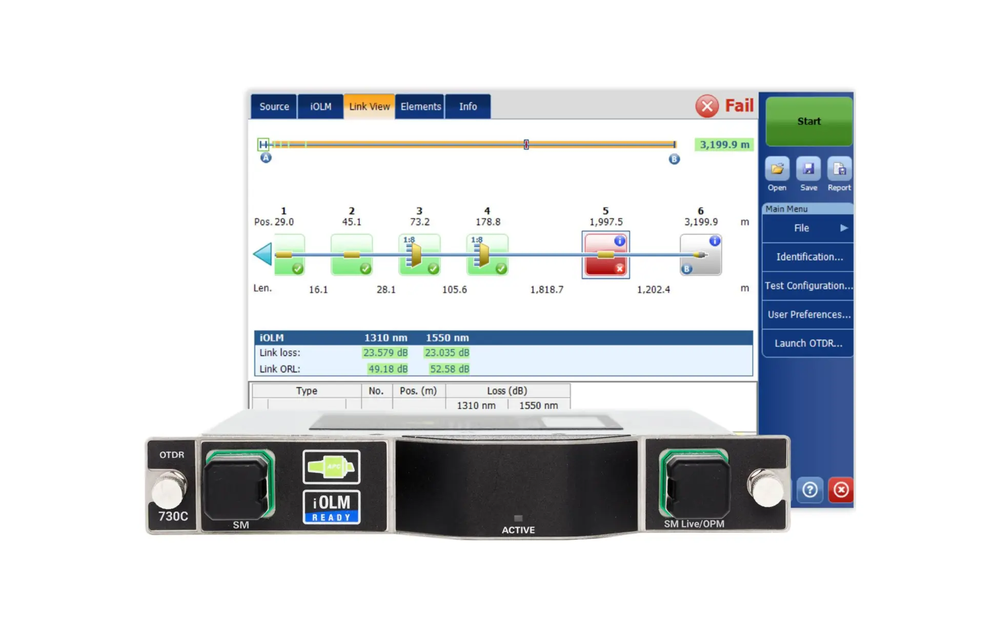EXFO FTBx-730C-SM3-XX OTDR PON