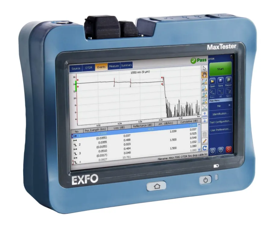 EXFO MAX-720D-Q2 OTDR Quadruple
