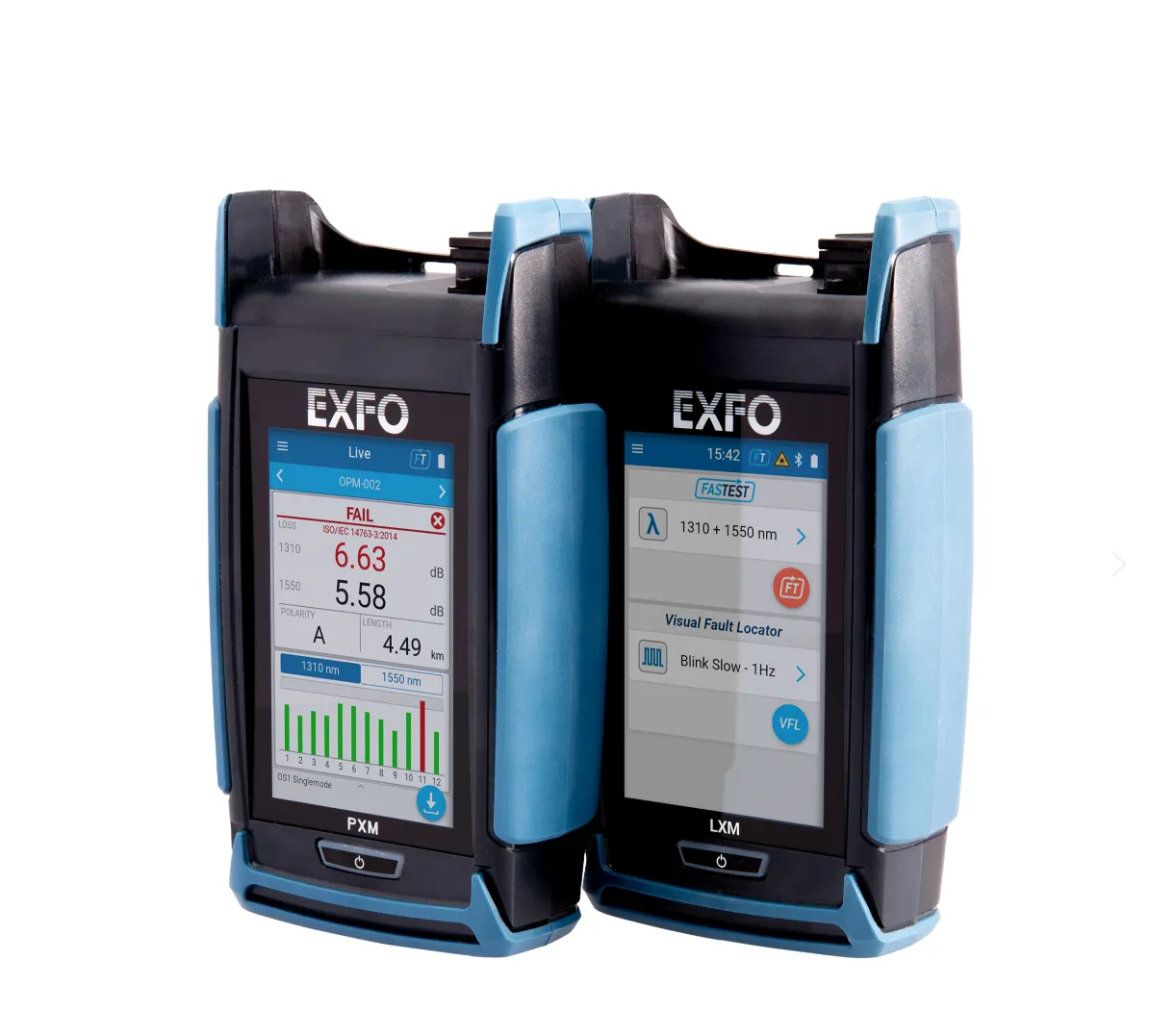 Testeur de fibres optiques EXFO TK-XM-Q MPO