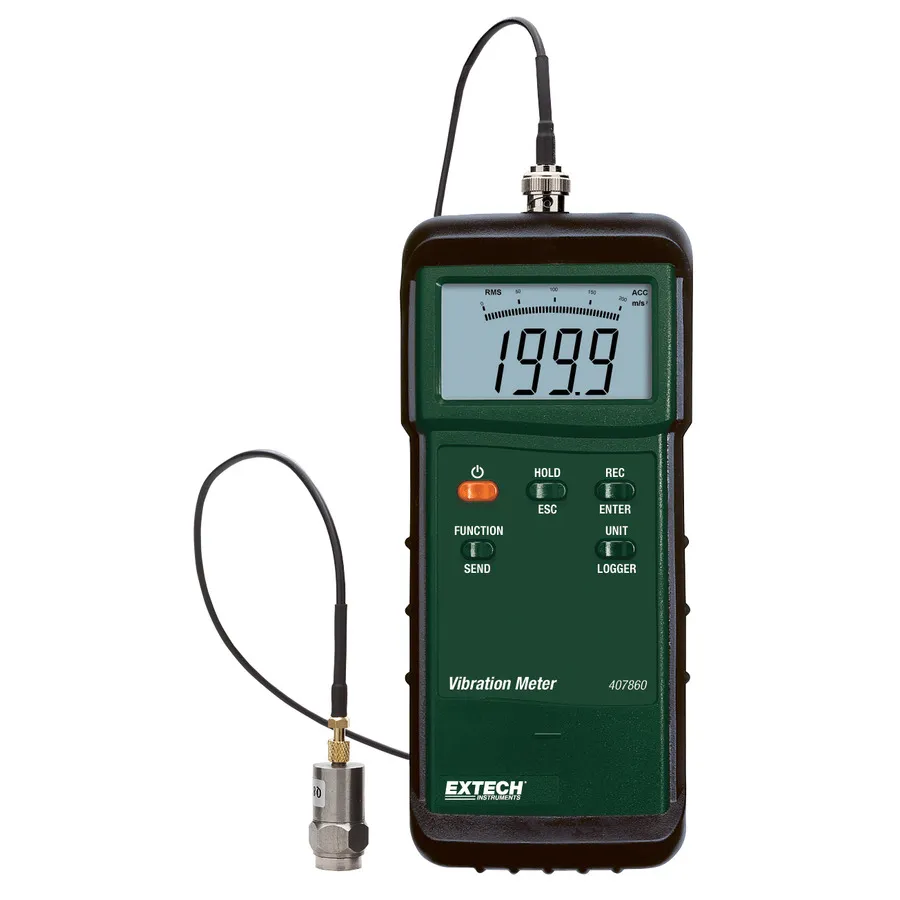 Vibratomètre Extech 407860-NIST