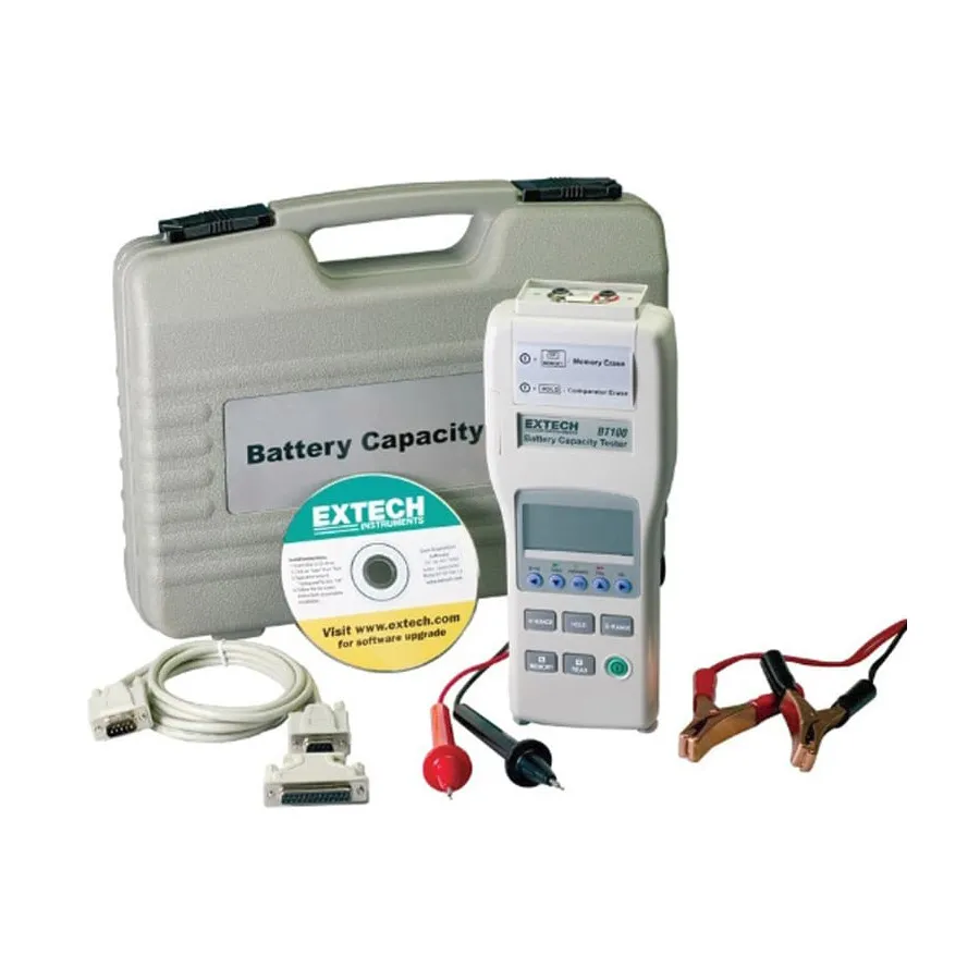 Testeur de capacité de batterie Extech BT100