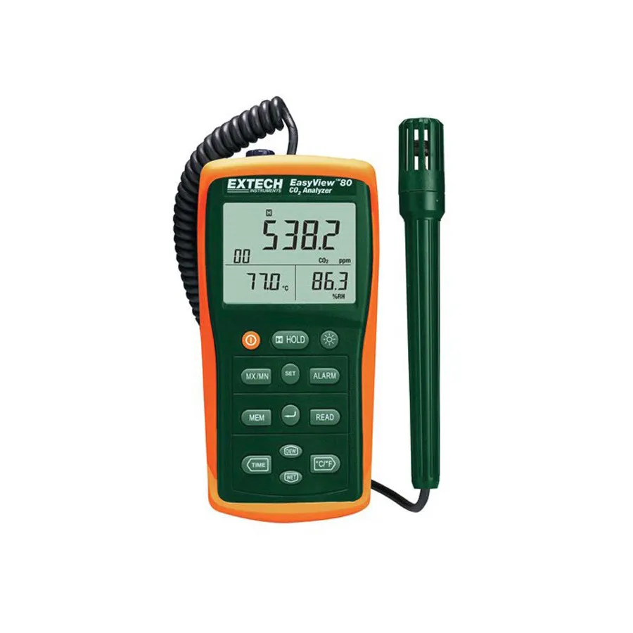 Compteur de qualité de l'air Extech EA80 EasyView