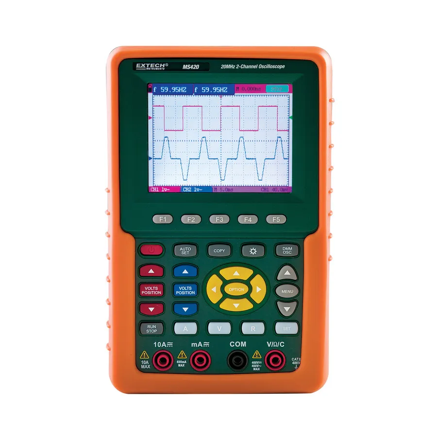 Oscilloscope numérique portatif Extech MS420