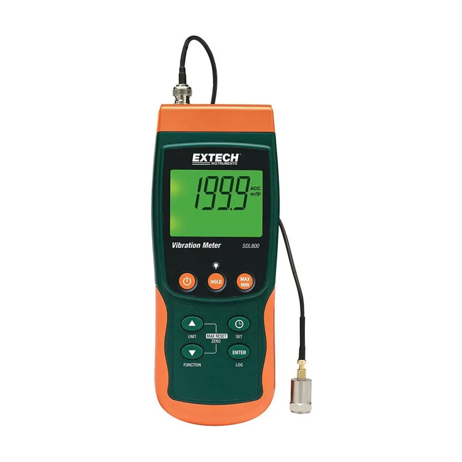 Vibromètre Extech SDL800-NIST avec enregistreur de données