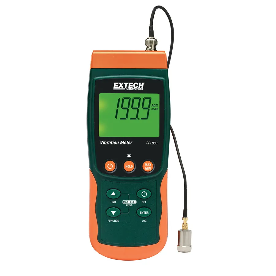 Vibromètre Extech SDL800 avec enregistreur de données