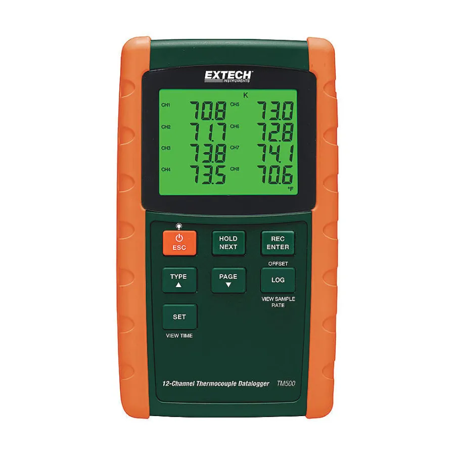 Thermomètre enregistreur de données Extech TM500-NIST