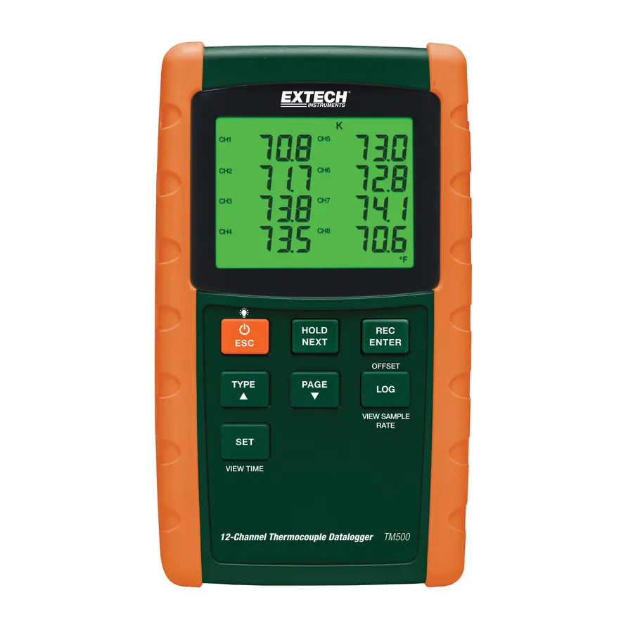 Thermomètre enregistreur de données Extech TM500