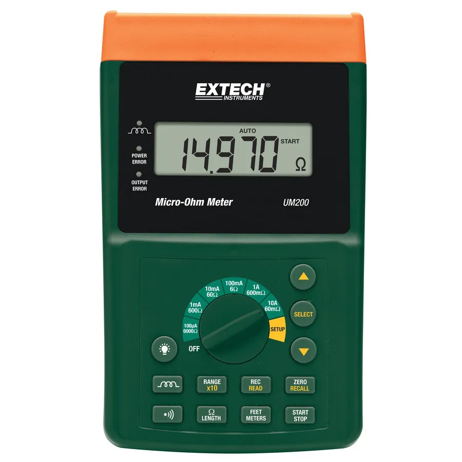 Extech UM200-NIST Micro-Ohmmètre