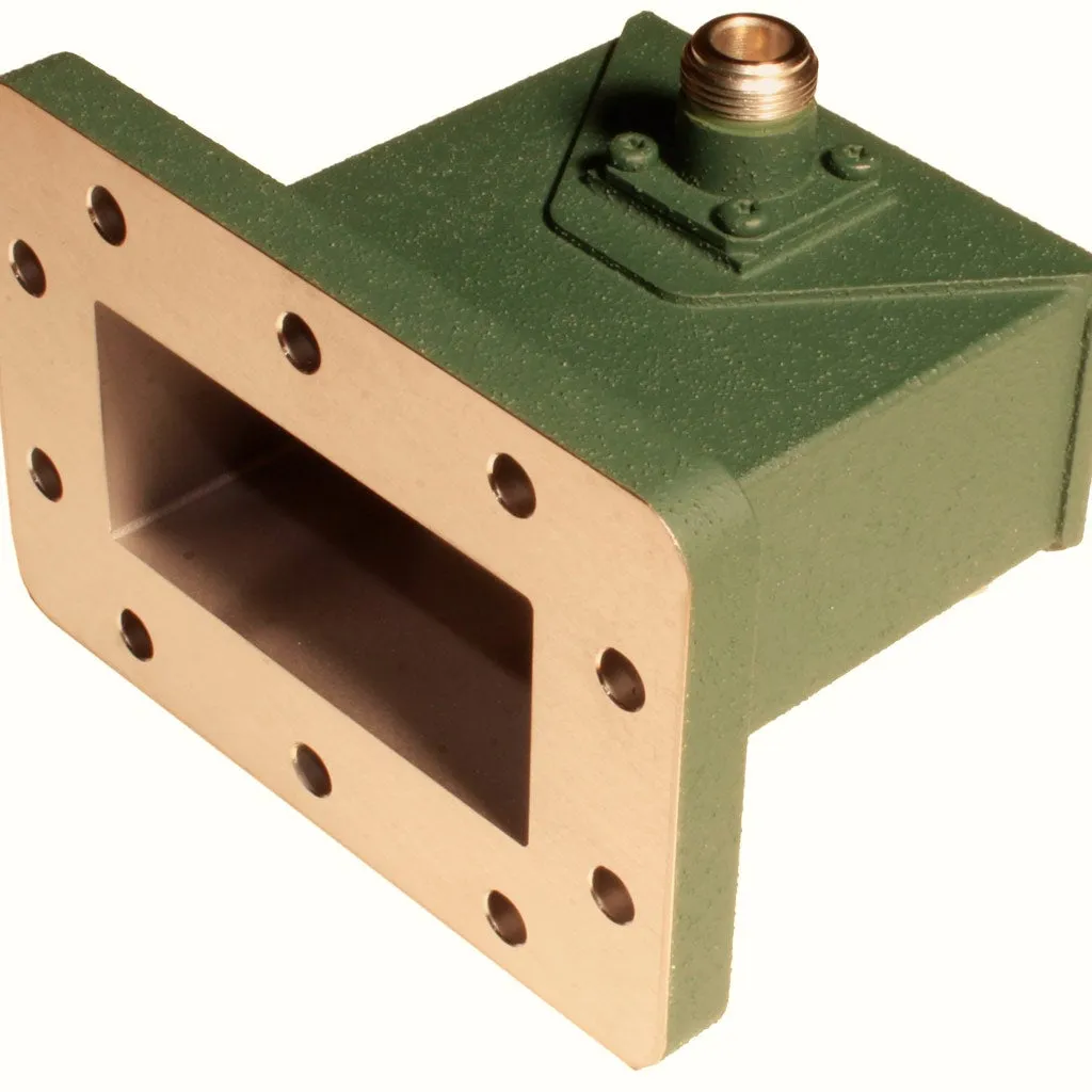 Adaptateur guide d'ondes vers coax Flann 15094-NF10