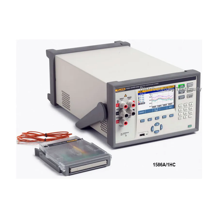 Fluke 1586A/2HC 120 Super-DAQ Scanner de température