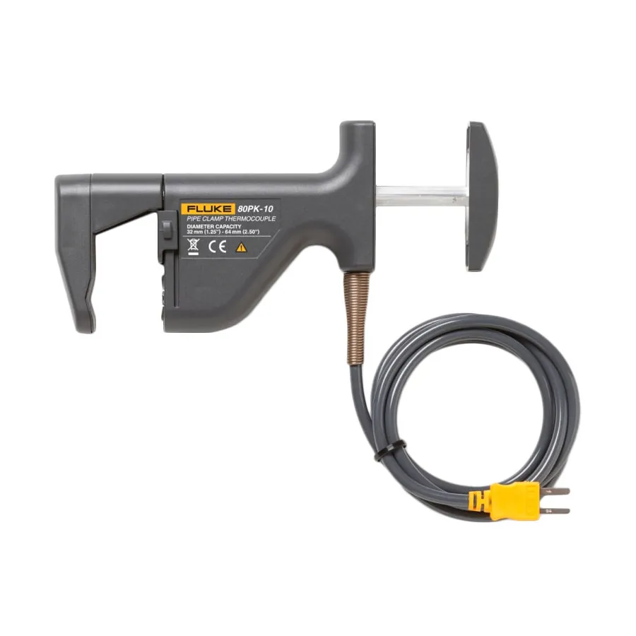 Sonde thermocouples à pince tuyau type-K Fluke 80PK-10