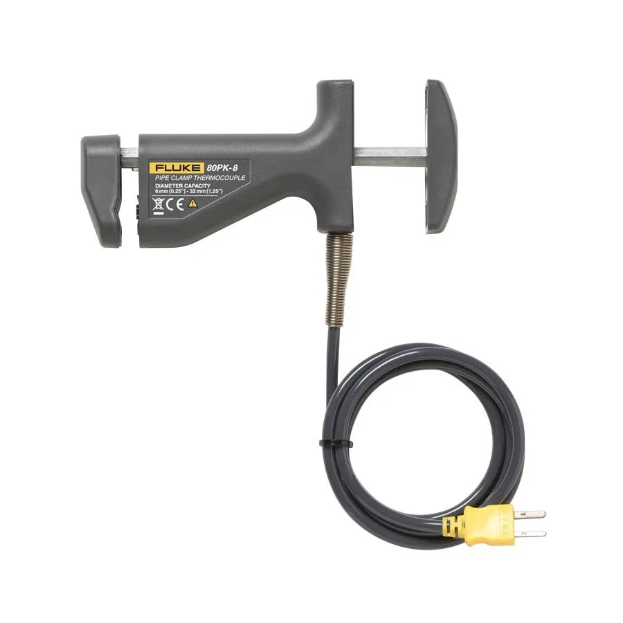 Sonde de température en pinces pour tuyau Fluke 80PK-8 Type-K