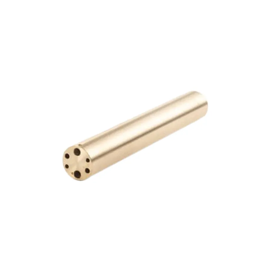 Embout en laiton Fluke 9172-INSF pour puits de métrologie 9172 avec trous de comparaison métriques (3 mm, 4 mm, 6 mm) et trou de référence de 0,25 pouce, homologué pour 35-425°C