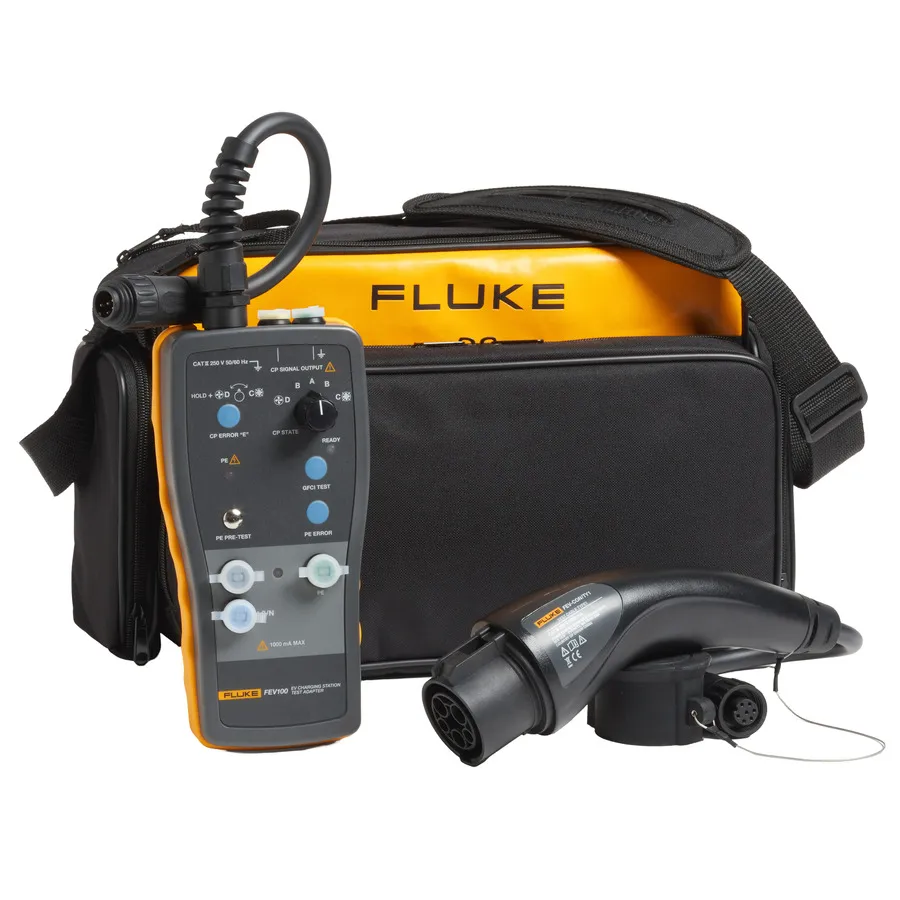 Fluke FLK-FEV100/TY1 Adaptateur de test pour station de recharge EV Connecteur Type 1