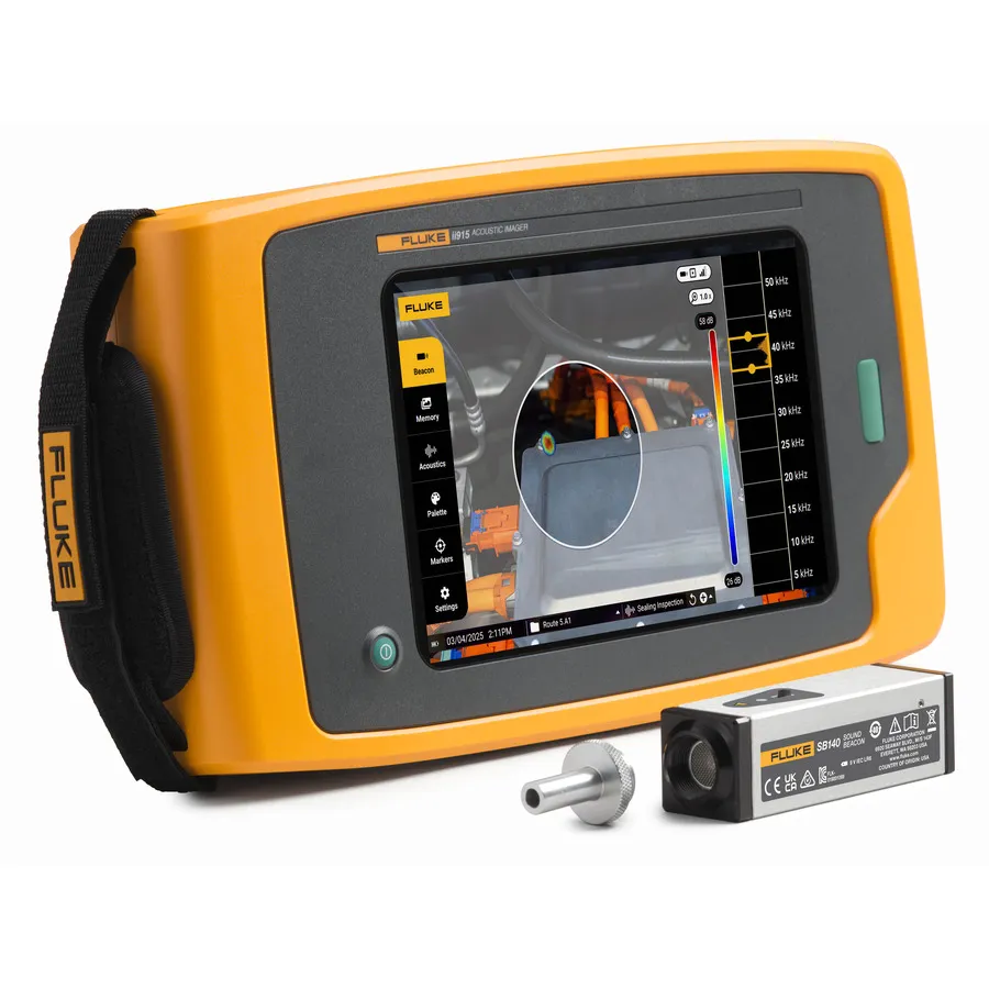 Caméra Acoustique Fluke FLK-II915/SB140/FPC avec Balise Sonore