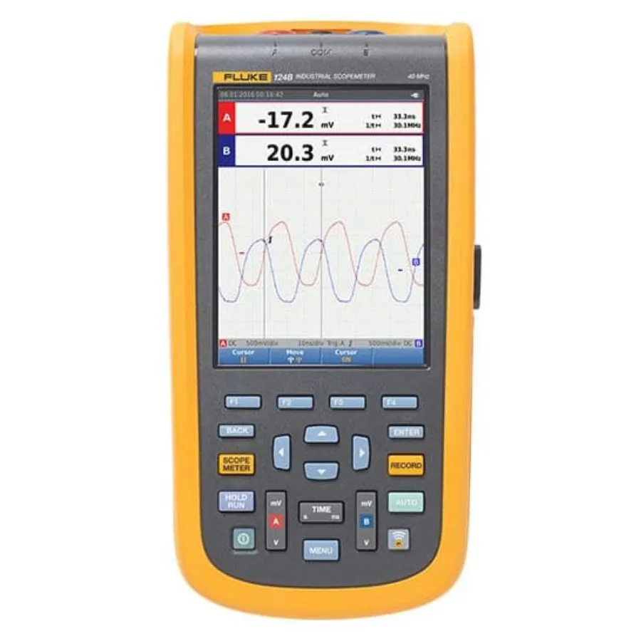 Scopemètre industriel Fluke FLUKE-124B/INT/S