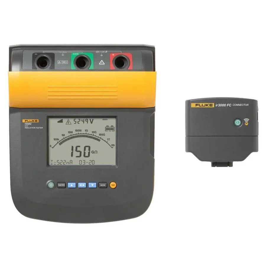Kit testeur d'isolement Fluke 1550C FC 5 kV