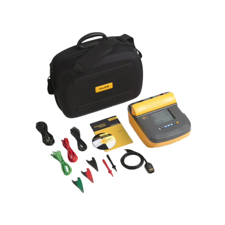 Kit testeur d'isolement Fluke 1550C 5 kV
