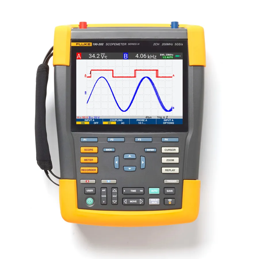 Oscilloscope portatif Fluke 190-202-III-S
