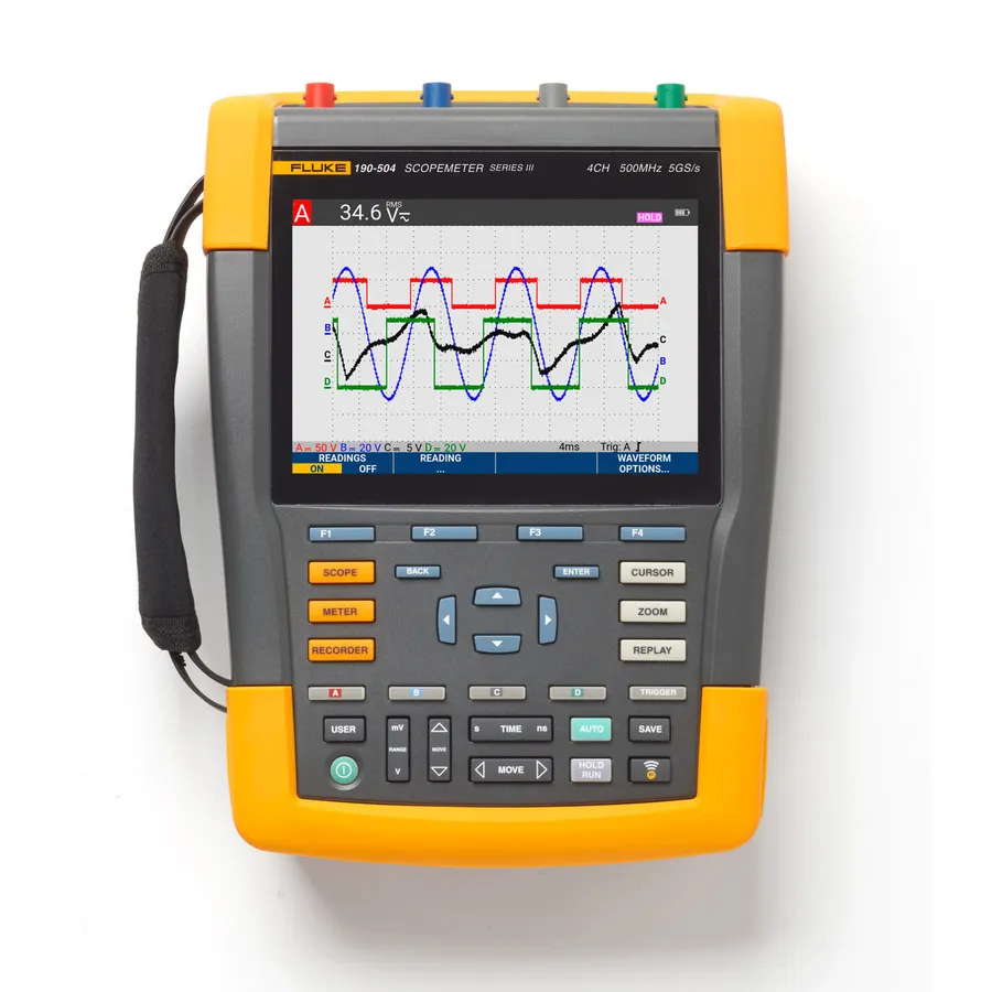 Oscilloscope portatif Fluke 190-504-III-S