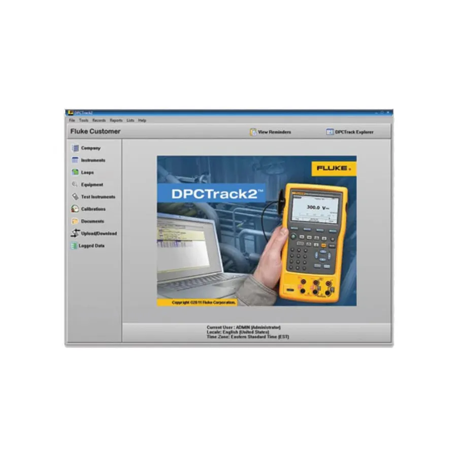 Logiciel Fluke FLUKE-750SW DPCTrack2