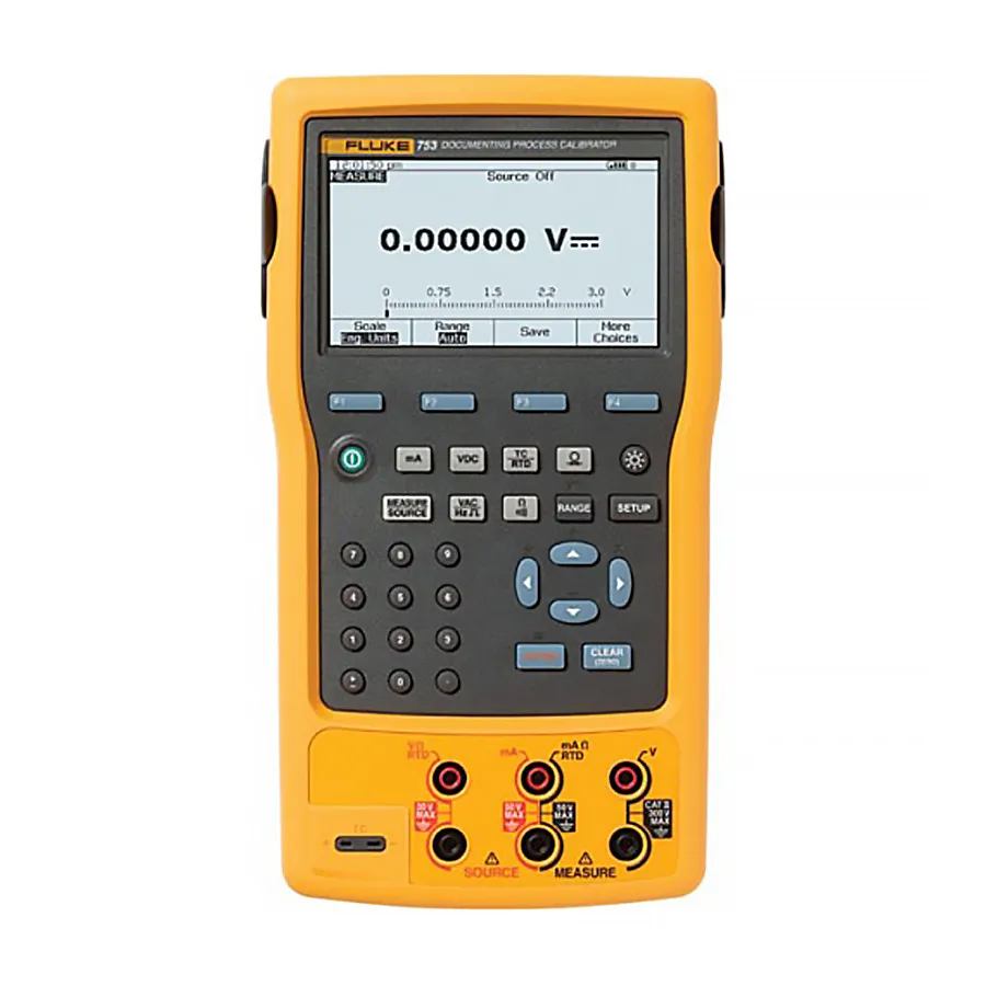 Fluke FLUKE-753 Étalon de processus documenté