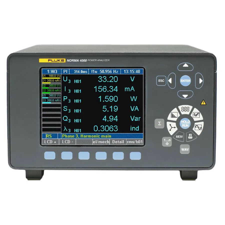 Analyseur de puissance Fluke N4K 3PP50IP