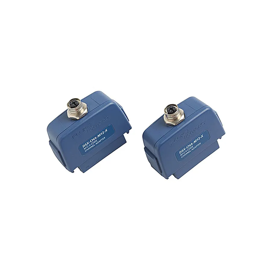 Ensemble d'adaptateurs Fluke Networks DSX-CHA-M12-X-S M12-X