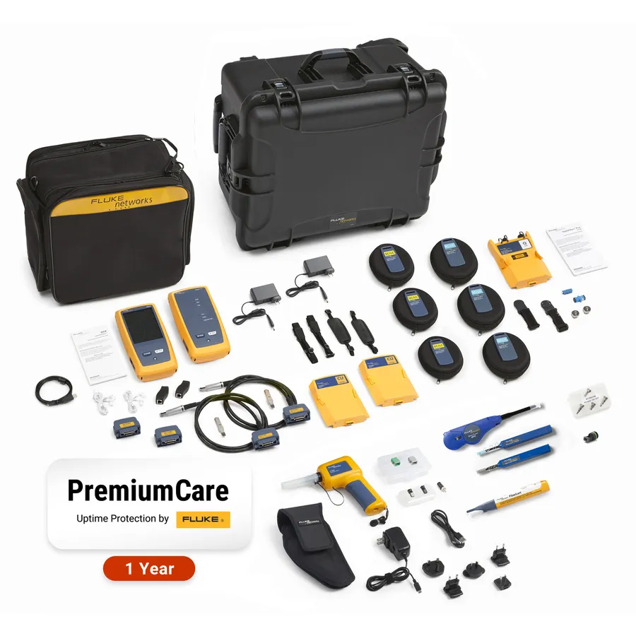 Fluke Networks DSX2-8000OI/GLD Versiv Analyseur de câbles et de fibres optiques