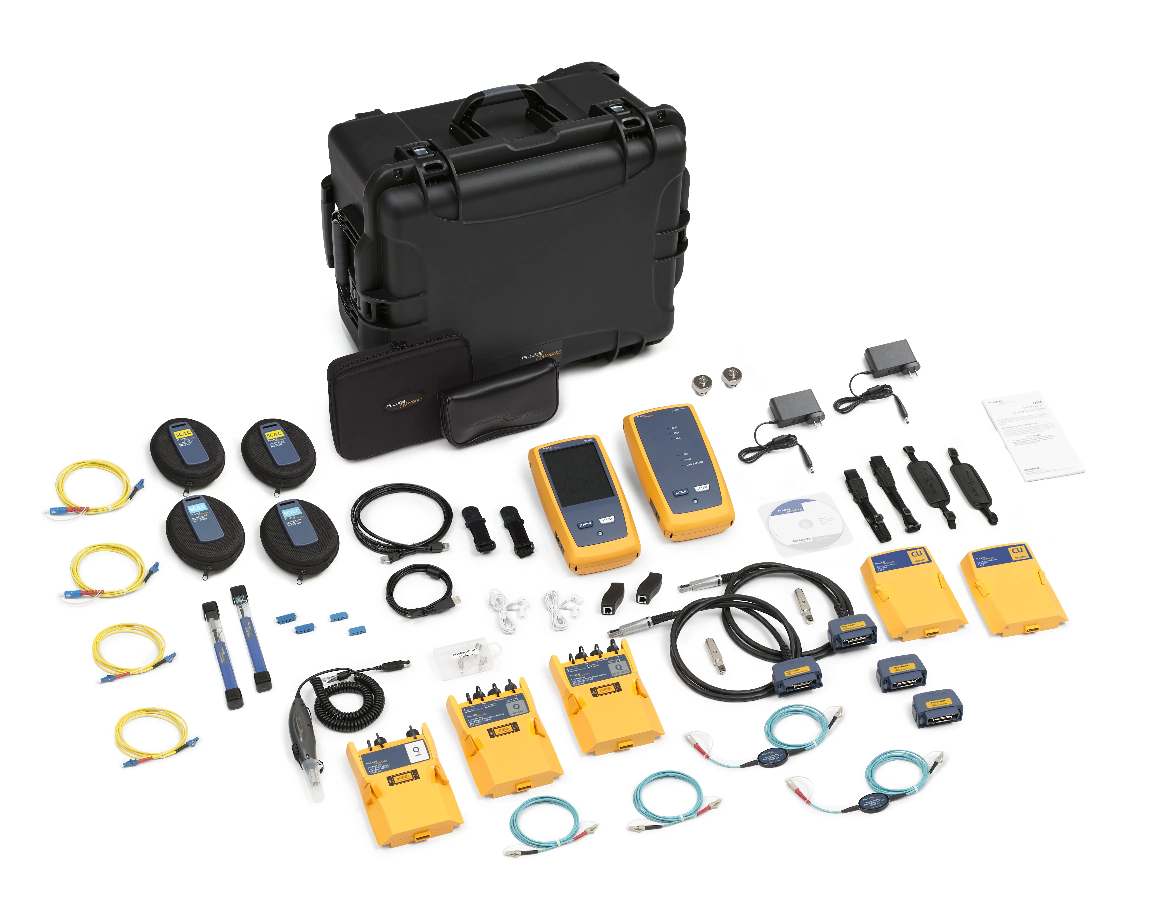 Analyseur de câbles Fluke Networks DSX2-8000QOI/GLD