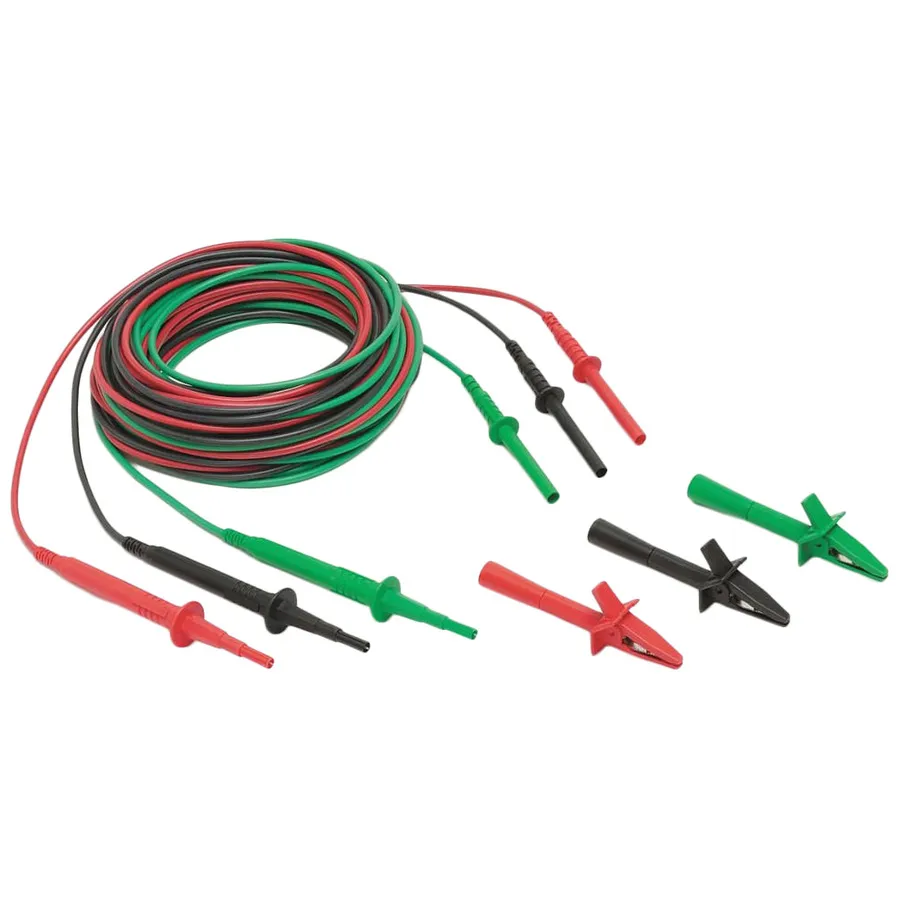 Ensemble de câbles de test Fluke TL1550B avec pinces crocodiles