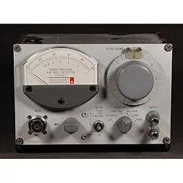 Amplificateur accordé General Radio 1232A et détecteur de zéro