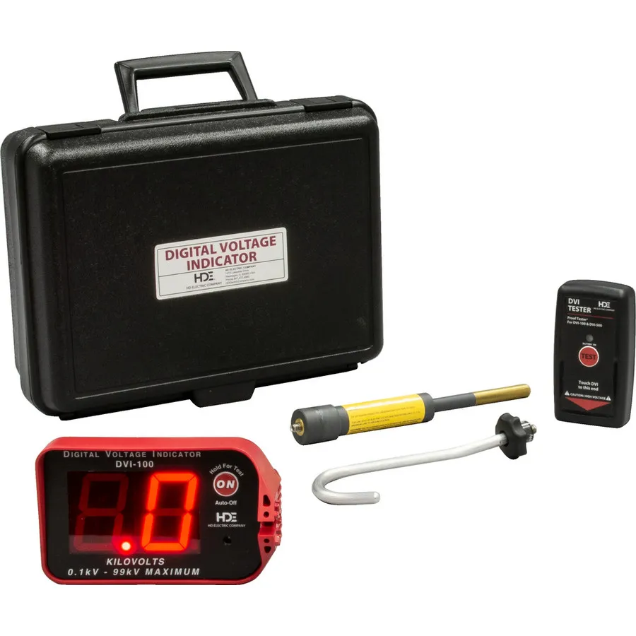 Kit d'Indicateur de Tension Numérique Greenlee DVI-100/K02