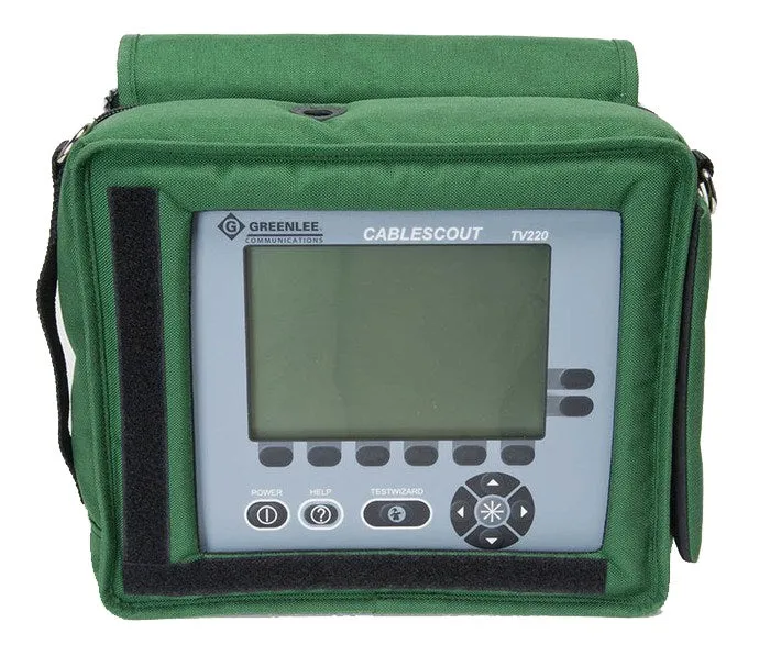 Testeur de câble TDR Greenlee TV220