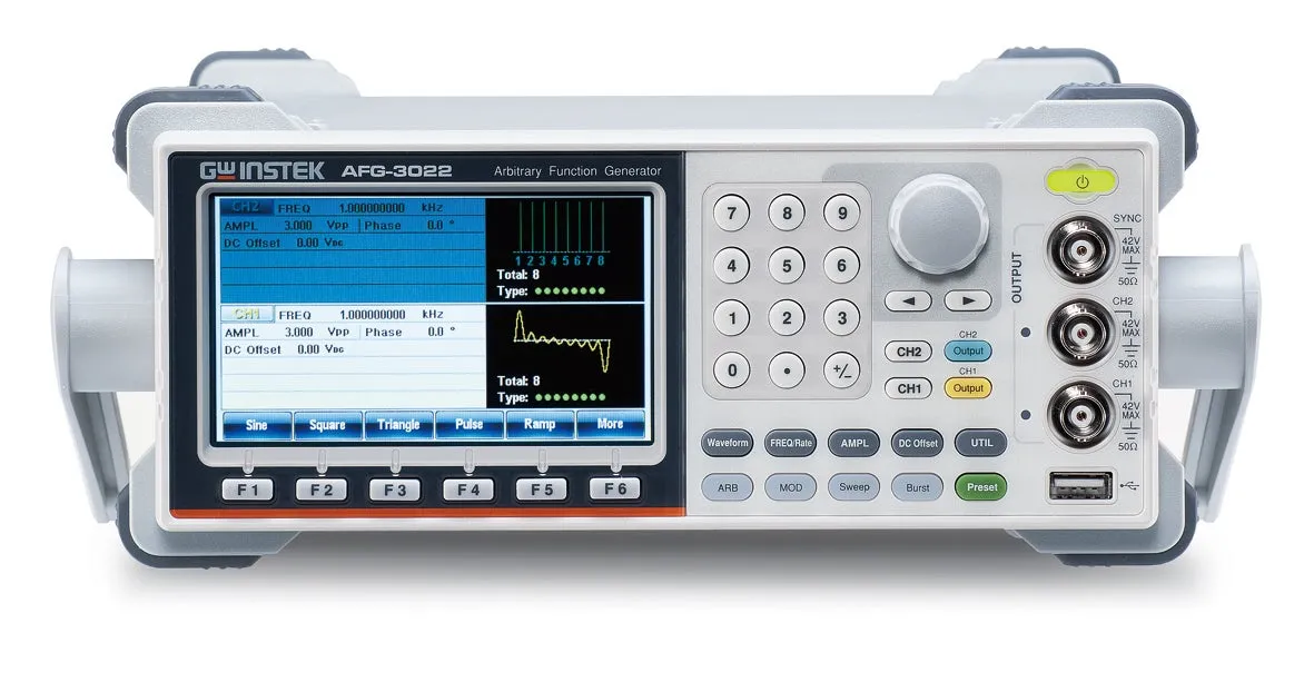 Générateur de fonctions arbitraires GW Instek AFG-3021 20MHz