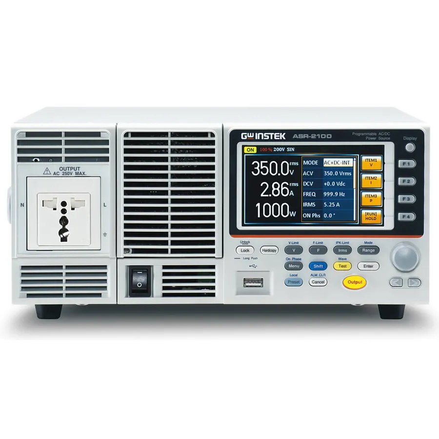 Source d'alimentation AC/DC programmable GPIB GW Instek ASR-2050