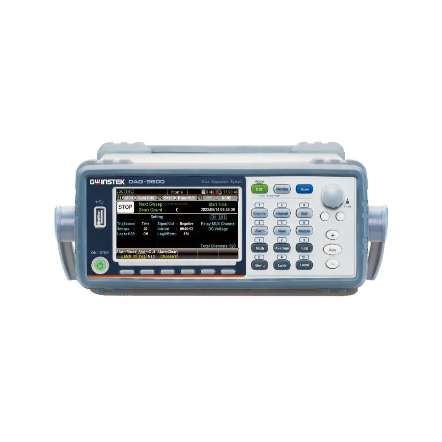 Châssis du système d'acquisition de données GW Instek DAQ-9600