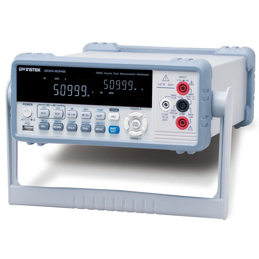 Multimètre de paillasse à double mesure GW Instek GDM-8342