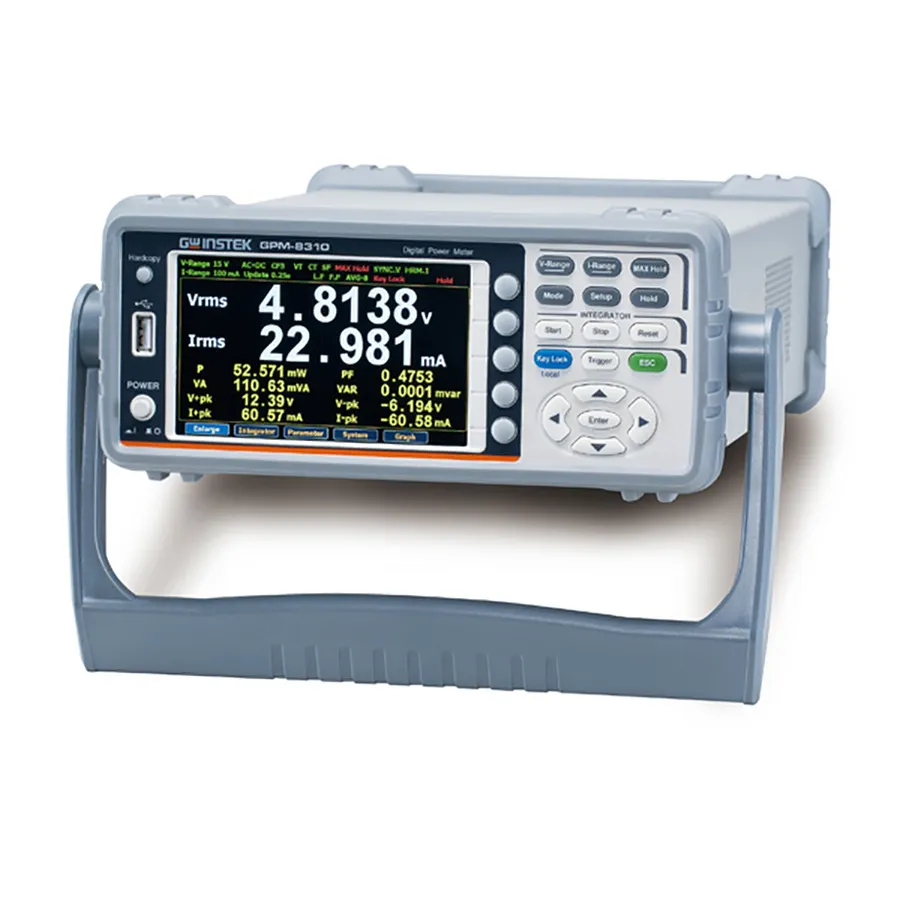 Analyseur de puissance numérique GW Instek GPM-8310