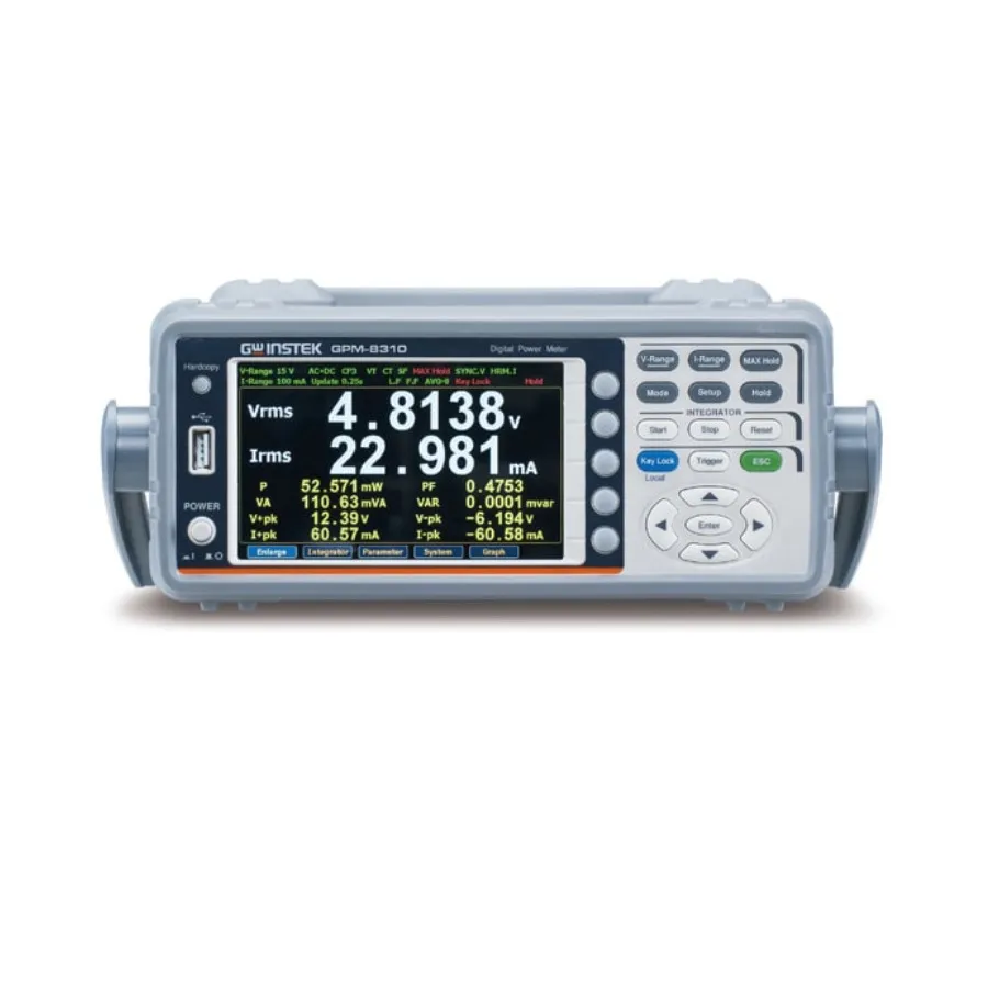 Analyseur de puissance AC numérique GW Instek GPM-8310/DA4