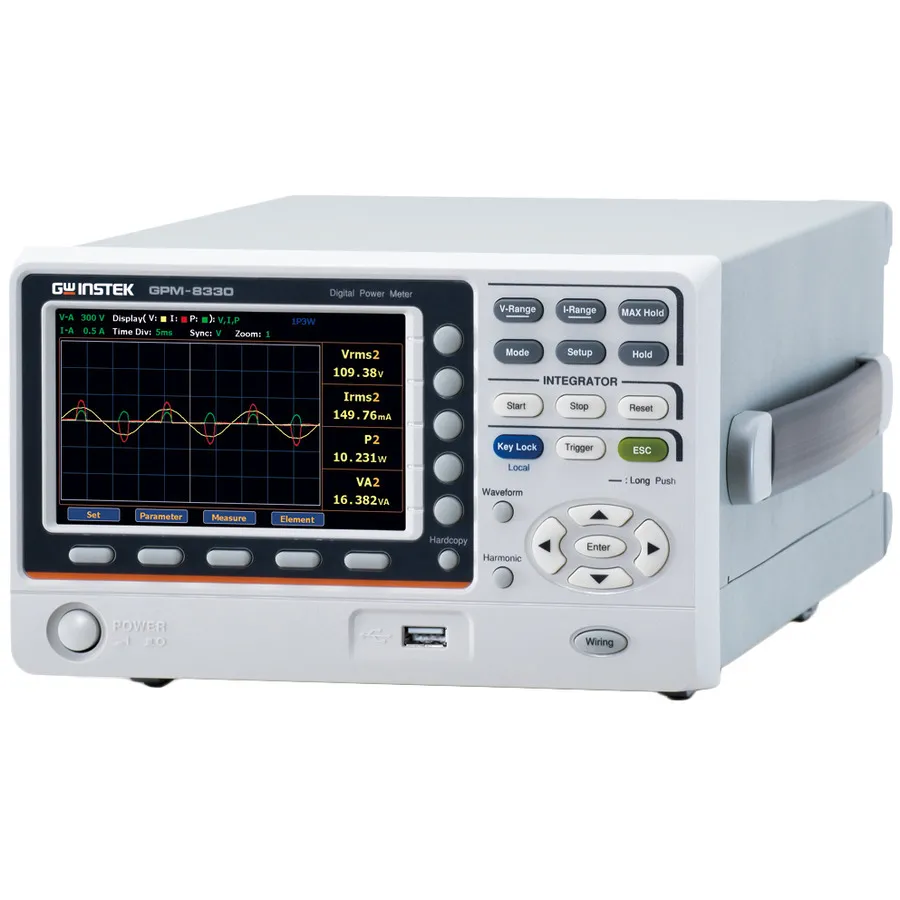 Wattmètre numérique GW Instek GPM-8330 (GPIB+DA12)