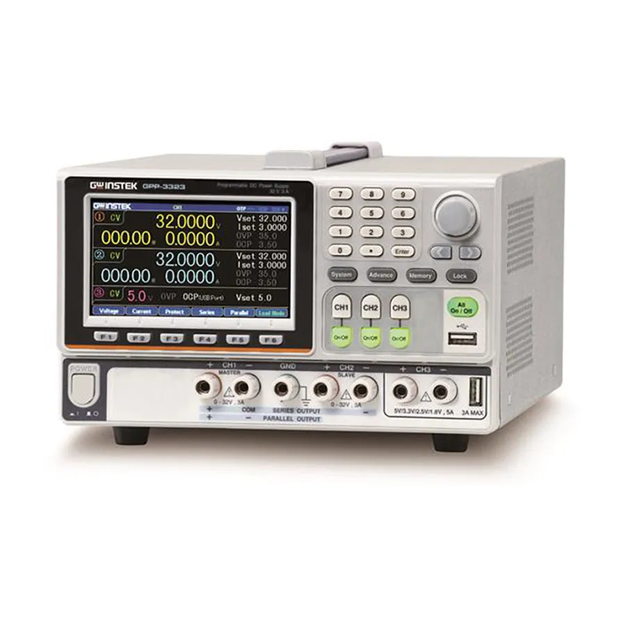 GW Instek GPP-3323 (LAN+GPIB) Alimentation CC programmable